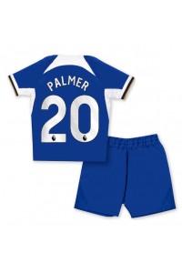 Chelsea Cole Palmer #20 Jalkapallovaatteet Lasten Kotipeliasu 2023-24 Lyhythihainen (+ Lyhyet housut)